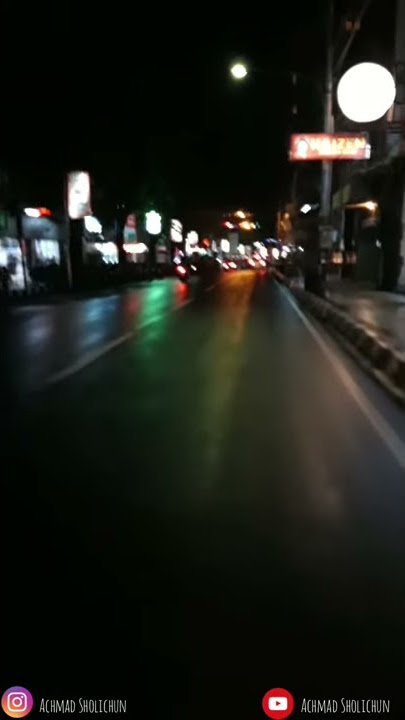 Suasana malam di Magelang
