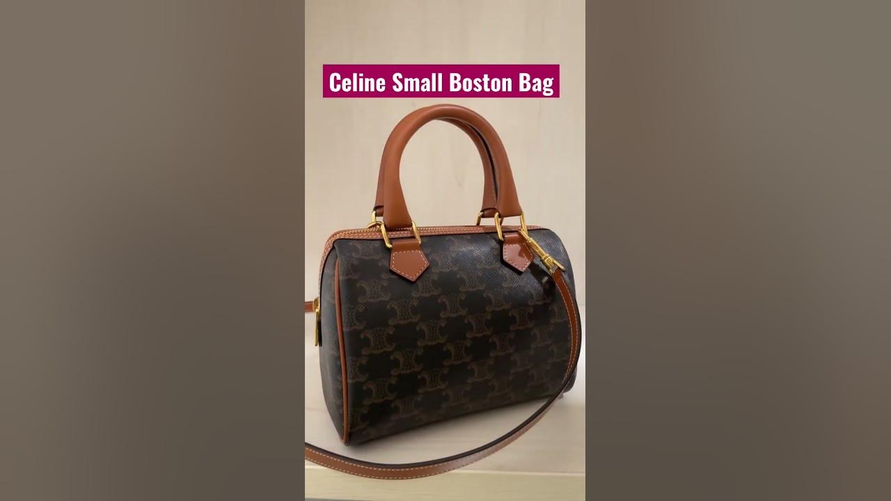 celine small boston bag review