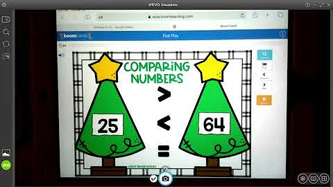 Comparing Numbers Christmas Activity
