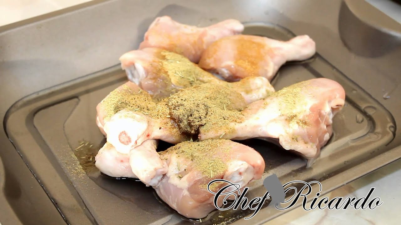 One Of The Best Jamaican Jerk Chicken Drumsticks Oven Baked | Recipes By Chef Ricardo | Chef Ricardo Cooking