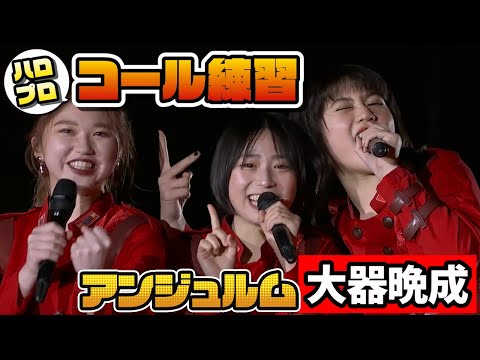 【コール練習】アンジュルム「大器晩成」【ハロプロ】