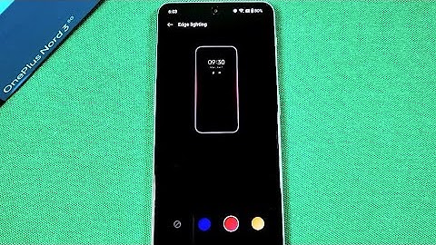 Enable Edge Lighting on Nord 3 OnePlus