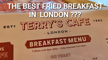 IS THIS THE BEST FRIED BREAKFAST IN LONDON  ?