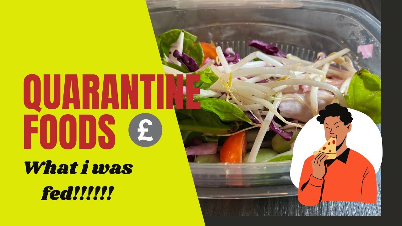 Food🥘 hotel quarantine food uk travel uk food what i was fed