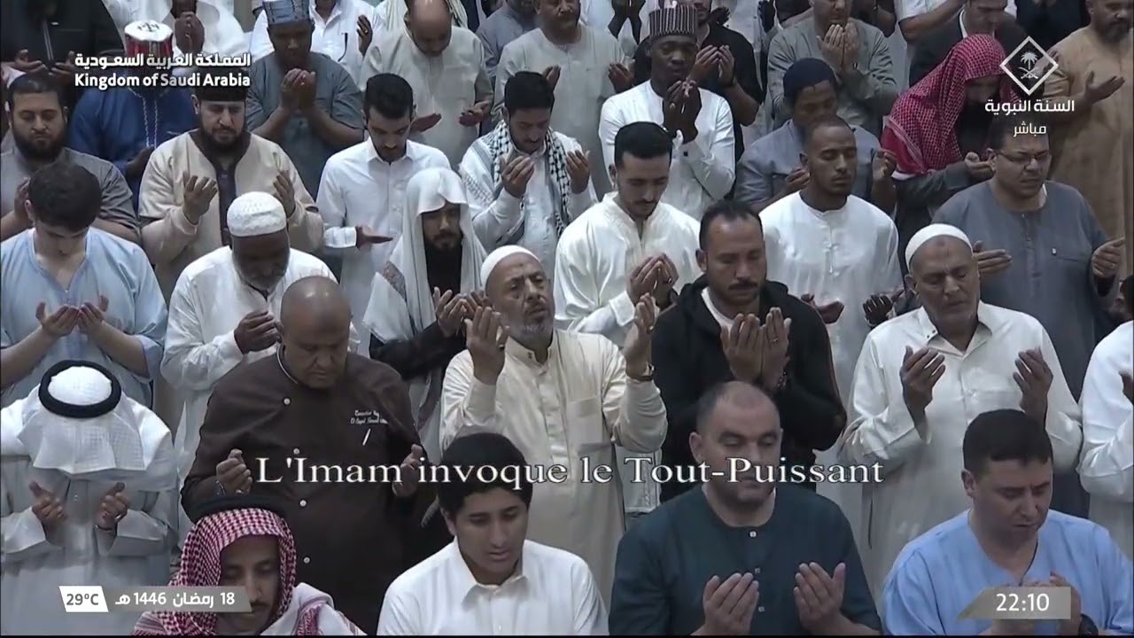 الشفع و الوتر مع دعاء القنوت للشيخ محمد برهجي ليلة 19 رمضان 1446هـ