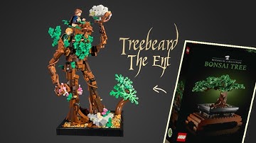 I turned LEGO Bonsai Tree into Treebeard from LOTR - You can too!