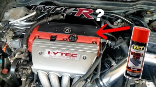 Paint TSX Valve Cover - VHT Wrinkle Plus