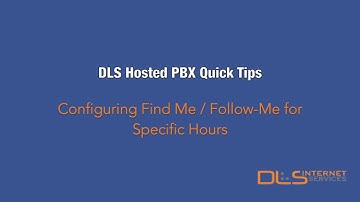 Configuring Find Me / Follow Me with Custom Hours (Schedule)