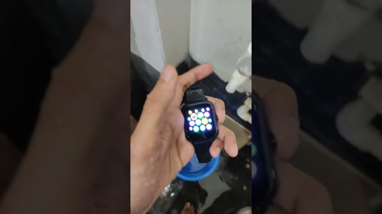Zebronic 280CH smart watch waterproof testing