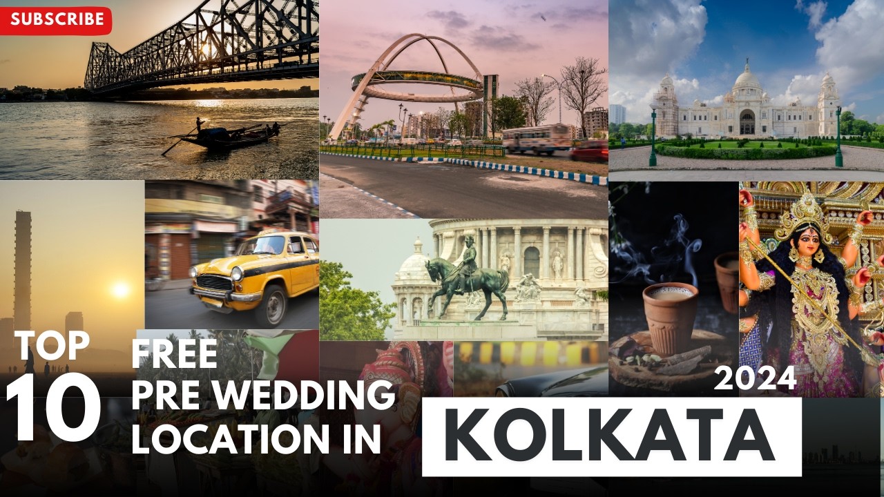 Top 10 FREE Pre Wedding LOCATION in KOLKATA | 2024