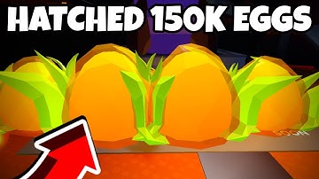 I HATCHED 250,000 HARVEST EGGS and This Is What I Got...  Roblox Mining Simulator 2