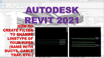 TIPS AND TRICKS: HOW TO CREATE FILTER TO CHANGE LINETYPES OF PIPES, DUCTS, CABLE TRAY, ETC.