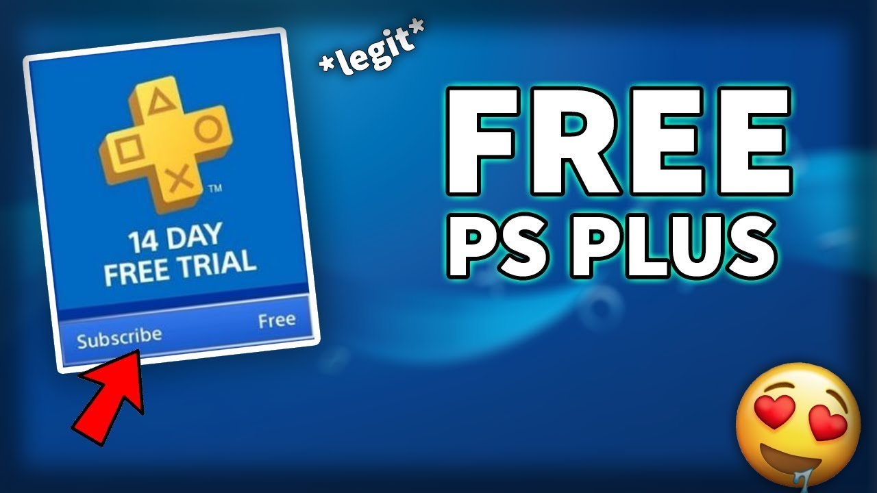 HOW TO GET PS PLUS 14 DAYS TRIAL FOR FREE 2021 *WORKING* - YouTube