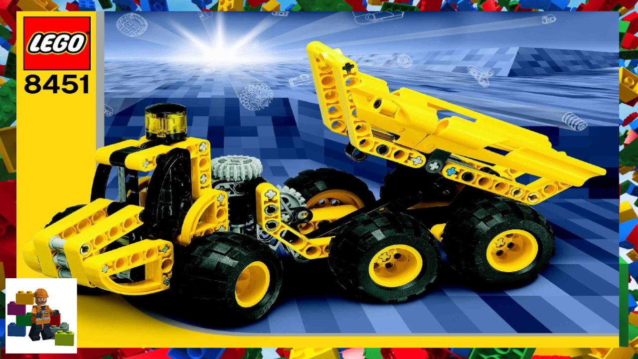 LEGO Instructions Technic 8451 Dump Truck Model 1 YouTube lego-instructions-technic-8451-dump-truck-model-1-youtube