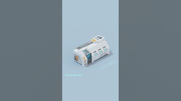 Cabin no.07 #shorts #magicavoxel #voxelart #voxel