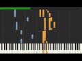 ODESZA - Falls (Feat. Sasha Sloan) - Piano Tutorial