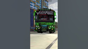 🤩VAIDYANZ ZEDONE MOD FOR BUS SIMULATOR INDONESIA🔥NEW MOD #bussid #bussidmod