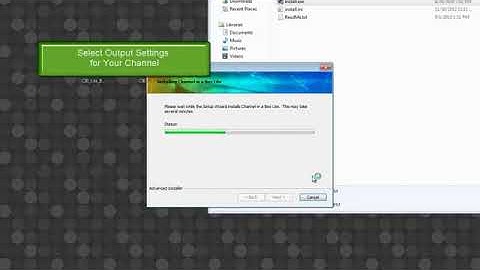 Channel in a box lite installation and setup
