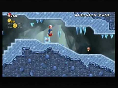 New Super Mario Bros Wii: Lets Play with Penguin Mario - YouTube
