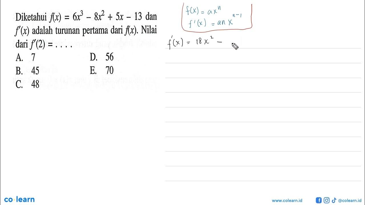 diketahui-f-x-6x-3-8x-2-5x-13-dan-f-x-adalah-turunan-pertama-dari-f