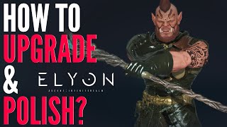 ELYON How To Polish and Upgrade Runestones BEGINNERS GUIDE! (NEW MMORPG PC 2021 Free to Play)