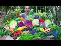 Astonishing Backyard Garden Harvest, Suburban Permaculture Food Forest