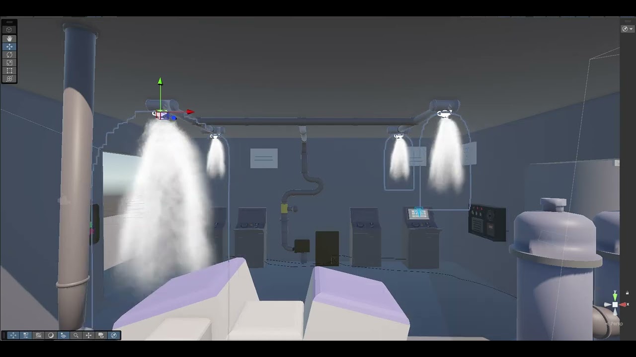 Game Prototype 2 , Mist sprinkler animation