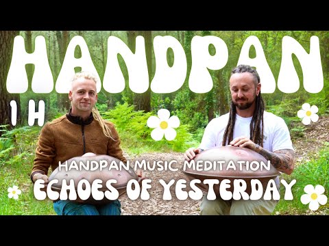 Relaxing Handpan Music & Nature Sounds | 1 Hour Deep Meditation | Warren Shanti & Lukas Nadenau