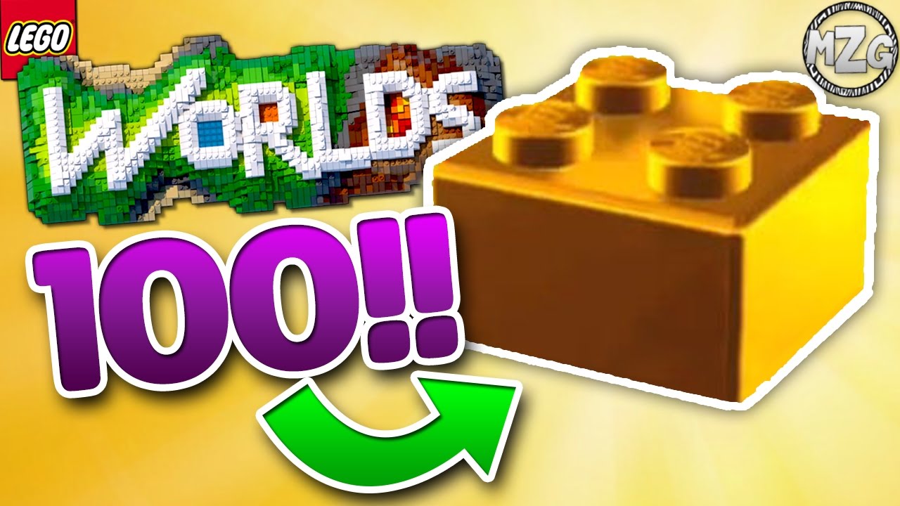 Builder! 100 GOLD BRICKS! - LEGO Worlds Gameplay Episode 14 - YouTube