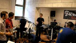Brian Culbertson studio rehersal 2011 Budapest
