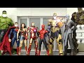 Avengers Vs Thanos - Fight Scene Final Battle | Figure Stopmotion