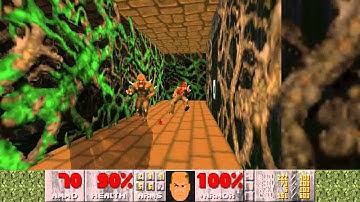 The Ultimate Doom - E2M5: Command Center (Ultra-Violence, 100% Kills, 100% Secrets)