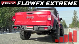 2020-2021 Jeep Gladiator Jt 3.6L - Flowfx Extreme Cat-Back Exhaust - 717969