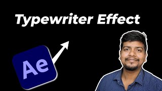 How To Make TYPEWRITER Effect in After Effects 2025 [HINDI] | The Copy Unedited