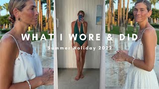 WHAT I WORE ON OUR SUMMER HOLIDAY | Sun, Sand & Outfits