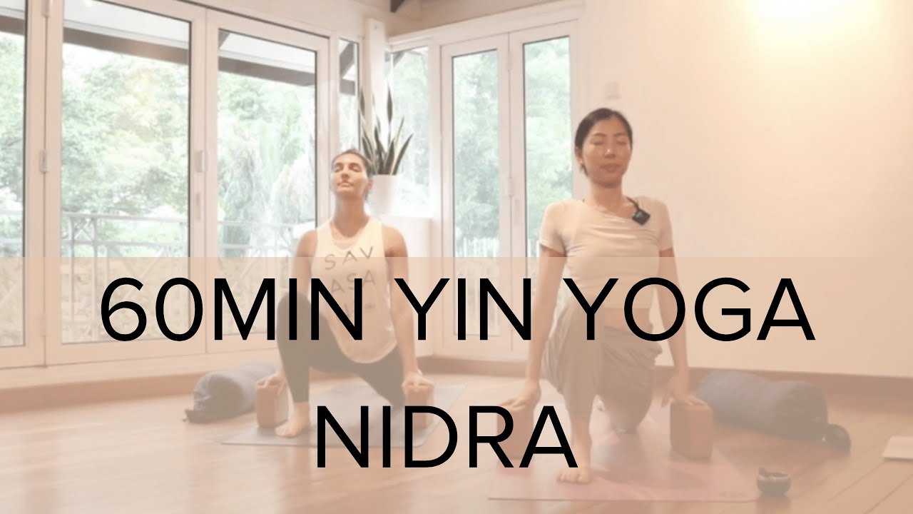 60min Yin Yoga Nidra Home Flow Annie Au Yoga YouTube