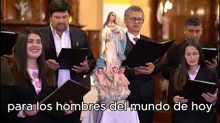 VIRGEN SANTA DIOS TE ELIGIÓ. Coro mayor de la Parroquia San José esposo, de San José de los Arroyos.