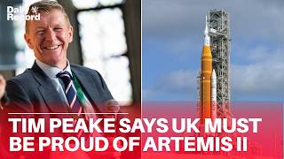 British astronaut Tim Peake says UK can be 'very proud' being part of Artemis II Moon mission
