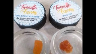Tweedle farms | OG Kush | Girl Scout Cookies | dab | wax | cbd | hemp