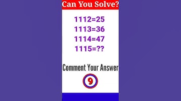 Math Puzzle|Math Puzzles with Answer||IQ Test|Brain test#rapidmind#shorts#short