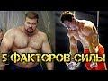 5 ФАКТОРОВ! От чего зависит СИЛА человека?