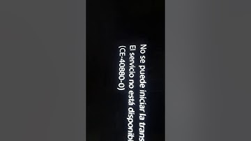 Solución a error CE-40880-0