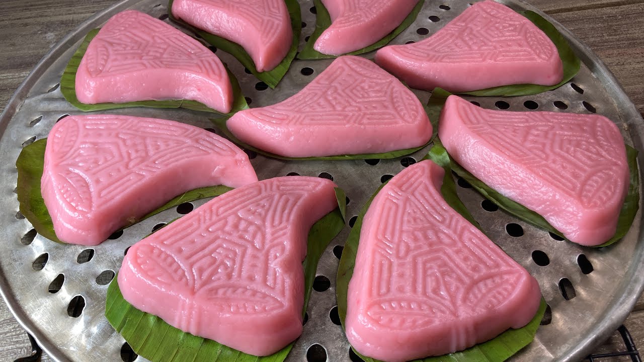 Teochew Peanut Peach Kueh | 古早味潮洲花生红桃粿 放隔夜都不会硬