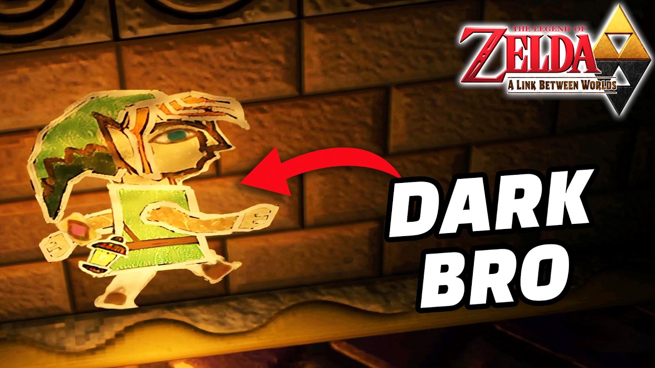 BRO GOES DARK in A Link Between Worlds