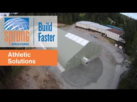 Sprung Athletic Solutions: Sprung Arenas: Shawnigan Lake School Hockey Arena