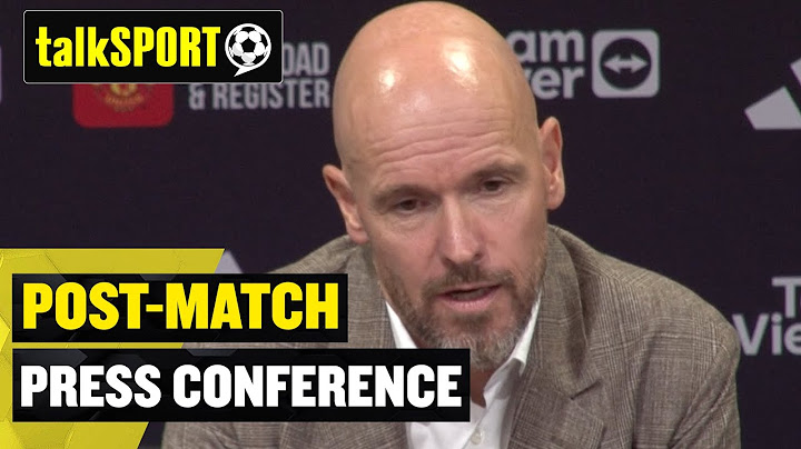 Erik ten Hag REACTS to Man United's 1-3 home loss to Brighton! 😬