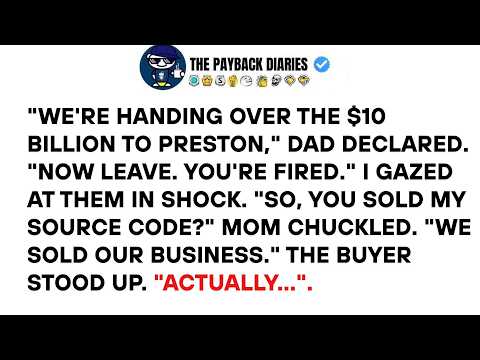 My Parents Sold Our $10 Billion Al Tech Empire And Fired Me—But I Kept The Source Code!