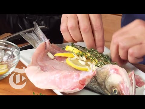 Video: Greek Fish With Crispy Croutons