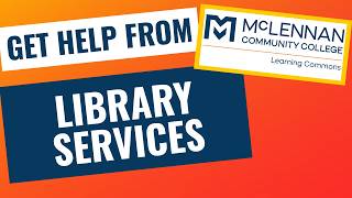 Get Help from MCC Library Services