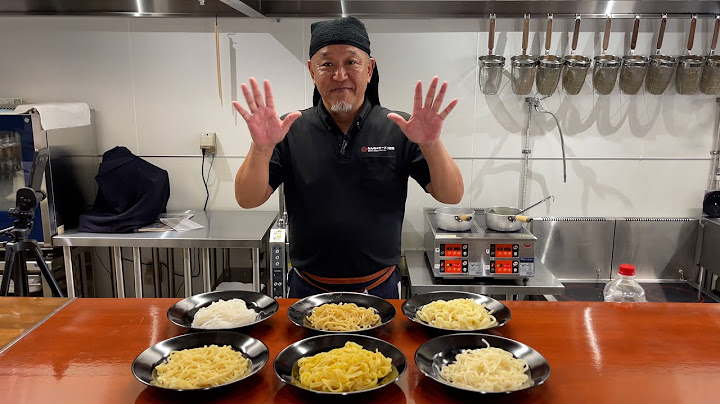 どれが一番美味い？生麺6種類を食べ比べてみた